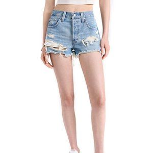 Levi's 501 Denim Shorts Size 25